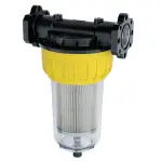 PIUSI filter separatora vee z läbipaistev szklanka 70l/min., podlaczenie 1", Asendus wklady.