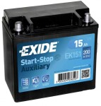 Aku Start AGM 15Ah 200A 150x90x145+- EK151