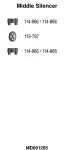 FA1  Kinnitus,väljalaskesüsteem 113-997