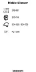 FA1  Kinnitus,väljalaskesüsteem 213-918