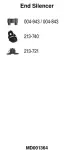 FA1  Kinnitus,väljalaskesüsteem 213-921