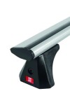 FABBRI 6540006 / roof bar viva 12 (2 pcs, aluminum, length: 116 cm, load: 75 kg, silver, suitable for bases: 6530010) mercedes a (v177), a (w177), c t-model (s205), c (w205), e all-terrain (s213) 03.15-