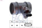 FACET Õhumassimõõtja Made in Italy - OE Equivalent 10.1038