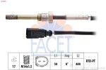 FACET Andur,  heitgaasitemperatuur Made in Italy - OE Equivalent 22.0066