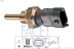 FACET Andur,  Jahutusvedeliku temp. Made in Italy - OE Equivalent 7.3264