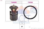 FACET Termostaat,  Jahutusvedelik Made in Italy - OE Equivalent 7.8420