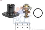 FACET Termostaat,  Jahutusvedelik Made in Italy - OE Equivalent 7.8423