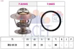 FACET Termostaat,  Jahutusvedelik Made in Italy - OE Equivalent 7.8483