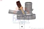 FACET Termostaat,  Jahutusvedelik Made in Italy - OE Equivalent 7.8672