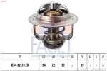 FACET Termostaat,  Jahutusvedelik Made in Italy - OE Equivalent 7.8693S