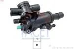 FACET Termostaat,  Jahutusvedelik Made in Italy - OE Equivalent 7.8748