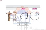 FACET Termostaat,  Jahutusvedelik Made in Italy - OE Equivalent 7.8961