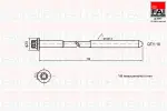 FAI AutoParts plokikaane poldid komplekt B1139