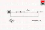 FAI AutoParts plokikaane poldid komplekt B1401