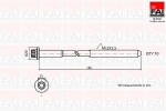 FAI AutoParts Klapikaanekruvikomplekt B2129