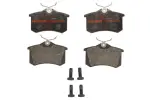 Piduriklotsid - tuning, tänavalegaalne; tagumine, segu Performance sobib: DS DS 3, DS 4; AUDI A1, A1 CITY CARVER, A2, A3, A4 B5, A4 B6, A4 B7, A6 C5, A8 D2, ALLROAD C5, CABRIOLET B3 1.0-6.0 02.86-