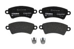 Piduriklotsid - tuning, tänavalegaalne; esiosa, segu Performance sobib: CITROEN XSARA, XSARA/KOMBI; PEUGEOT 206, 306 1.4-2.0D 05.93-