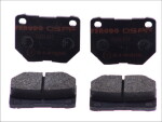 Piduriklotsid - tuning, tänavalegaalne; tagumine, segu Performance sobib: NISSAN 300ZX, SKYLINE; SUBARU IMPREZA 2.0/2.5/3.0 03.89-12.08
