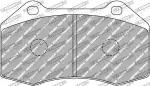 Piduriklotsid - tuning, tänavalegaalne; esiosa, segu Performance sobib: ABARTH 500 / 595 / 695, GRANDE PUNTO, PUNTO, PUNTO EVO; ALFA ROMEO 4C, 4C SPIDER, MITO; RENAULT CLIO III 1.4-2.0D 05.04-