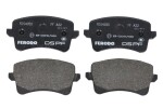 Piduriklotsid - tuning, tänavalegaalne; tagumine, segu Performance sobib: AUDI A4 ALLROAD B8, A4 B8, A5, A6 ALLROAD C7, A6 C7, A7, Q5; PORSCHE MACAN 1.8-4.2 06.07-