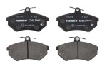 Piduriklotsid - tuning, tänavalegaalne; esiosa, segu Performance sobib: AUDI 80 B2, 90 B2, COUPE B2; SEAT CORDOBA, CORDOBA VARIO, IBIZA II, INCA, TOLEDO I; VW CADDY II 1.4-2.9 07.81-01.04