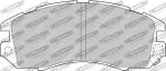Piduriklotsid - tuning, tänavalegaalne; esiosa, segu Performance sobib: SUBARU IMPREZA, LEGACY I, LEGACY II 1.6-2.5 01.89-12.00