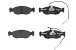 Piduriklotsid - tuning, tänavalegaalne; esiosa, segu Performance sobib: CITROEN SAXO, XSARA, XSARA/HATCHBACK, XSARA/KOMBI; PEUGEOT 106 I, 106 I/HATCHBACK, 106 II 1.1-Electric 07.87-08.05