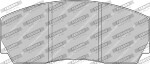 Piduriklotsid - tuning, tänavalegaalne; esiosa, segu Performance sobib: TOYOTA CARINA II, CARINA III, CORONA 1.6/1.8/2.0 02.72-09.83