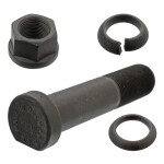 Колесный болт задняя M22x1,5 x110/121mm (резьбЫ Длина 40mm, Fosfaadi muundamisega покрыто / сталь, с гайкой; pesuriga) подходит: MERCEDES ACTROS, ACTROS MP2 / MP3, ATEGO, AXOR, AXOR 2, NG, SK 08.73-