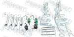FEBEST Lisakomplekt, seisupiduriklotsid 0304-CRVR-KIT
