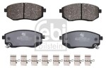 FEBI BILSTEIN Piduriklotsi komplekt,  ketaspidur 1000376