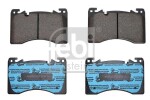 FEBI BILSTEIN Комплект тормозных колодок,  дисковый тормоз 1003962