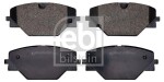 FEBI BILSTEIN Piduriklotsi komplekt,  ketaspidur 1004022