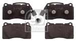 FEBI BILSTEIN Piduriklotsi komplekt,  ketaspidur 116005
