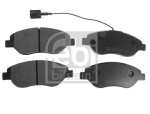 FEBI BILSTEIN Piduriklotsi komplekt,  ketaspidur 116012