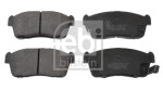 FEBI BILSTEIN Piduriklotsi komplekt, ketaspidur 116048