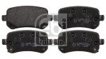 FEBI BILSTEIN Piduriklotsi komplekt,  ketaspidur 116060