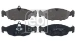 FEBI BILSTEIN Piduriklotsi komplekt,  ketaspidur 116082