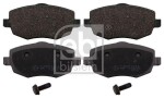 FEBI BILSTEIN Piduriklotsi komplekt,  ketaspidur 116098