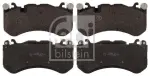 FEBI BILSTEIN Piduriklotsi komplekt,  ketaspidur 116141