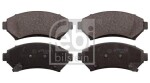 FEBI BILSTEIN Piduriklotsi komplekt,  ketaspidur 116156
