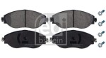 FEBI BILSTEIN Piduriklotsi komplekt,  ketaspidur 116243
