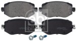 FEBI BILSTEIN Piduriklotsi komplekt,  ketaspidur 116245