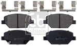 FEBI BILSTEIN  Piduriklotsi komplekt,ketaspidur 116248