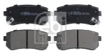 FEBI BILSTEIN  Piduriklotsi komplekt,ketaspidur 116260