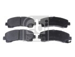 FEBI BILSTEIN Piduriklotsi komplekt,  ketaspidur 116277