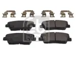 FEBI BILSTEIN Piduriklotsi komplekt,  ketaspidur 116284