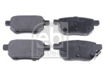FEBI BILSTEIN Piduriklotsi komplekt,  ketaspidur 116288