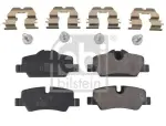 FEBI BILSTEIN Piduriklotsi komplekt, ketaspidur 116290