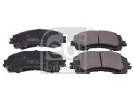 FEBI BILSTEIN Комплект тормозных колодок,  дисковый тормоз 116291